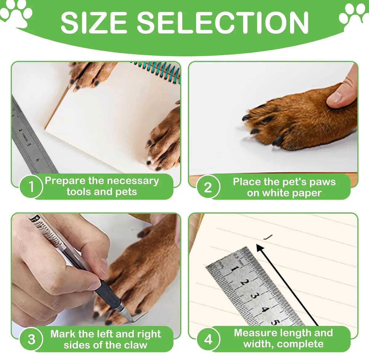 JINSIHU 4 Piezas Calcetines Protección Dual Antideslizantes Ajustables con Correas M | Calcetines Perros Interiores, Control Tracción, Fácil Colocación, Transpirable foto 2